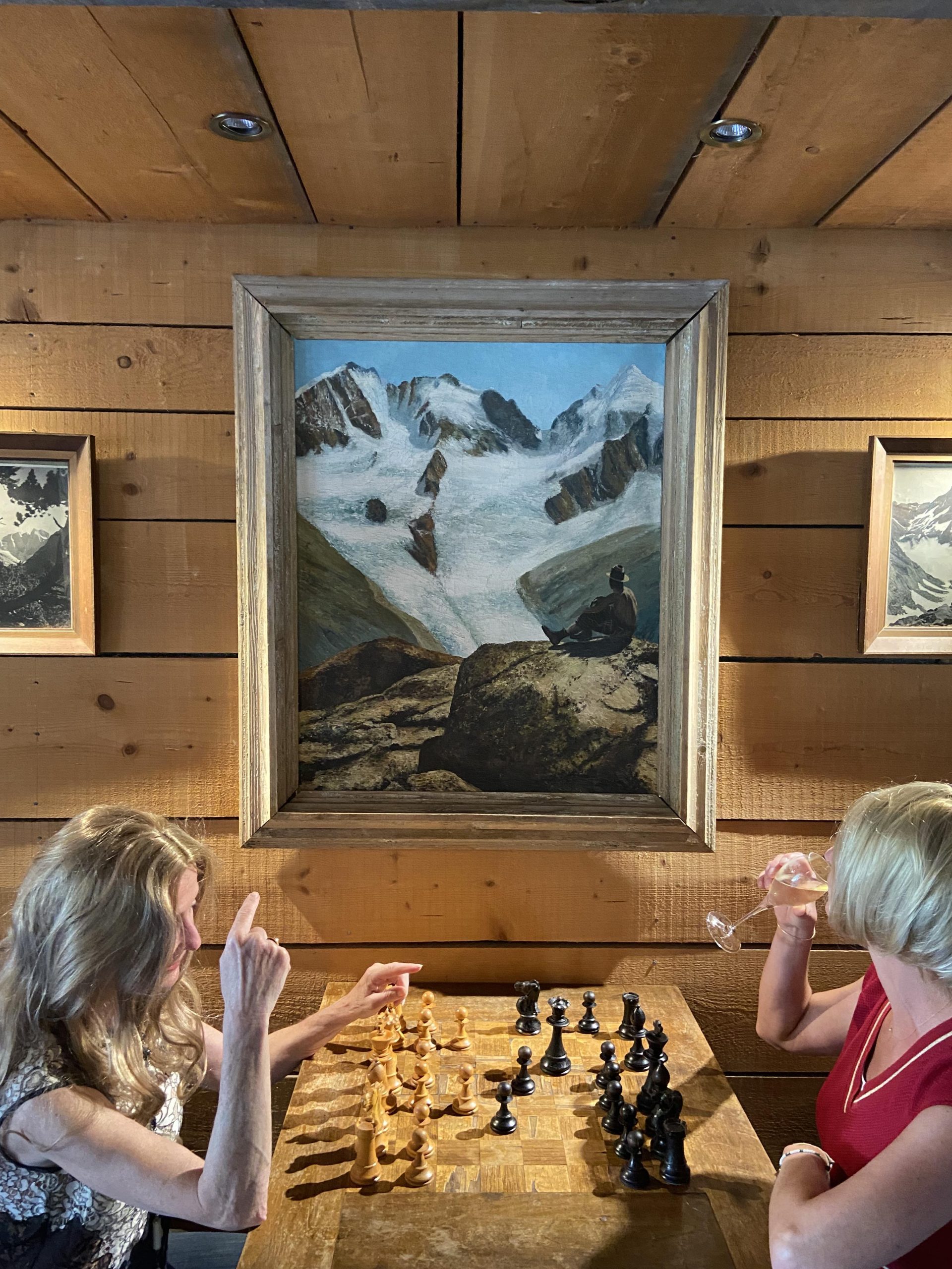 Rotob Stil u dekorazzjoni ta' chalet Jeu de Paume — Chamonix