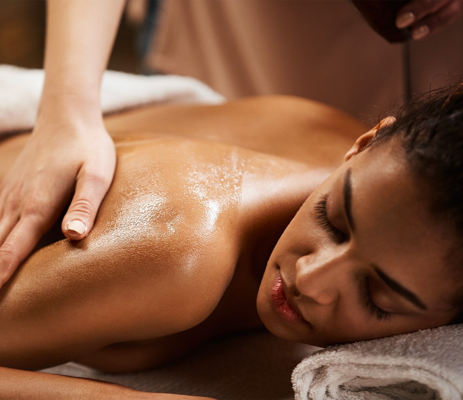 Massage au spa du Jeu de Paume à Chamonix