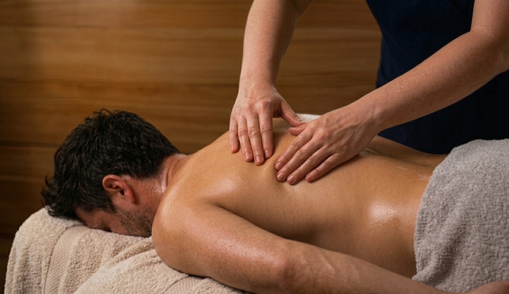 massage ciblé corps dos au spa jeu de paume chamonix