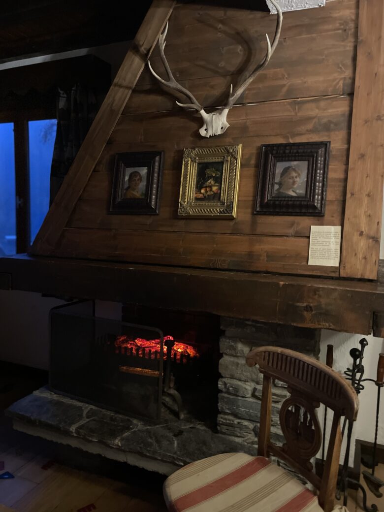cheminée du chalet